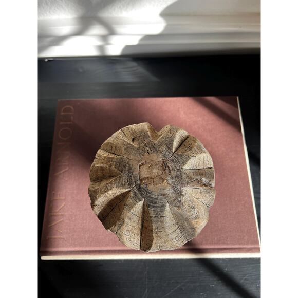 Vintage Wooden Spice Grinder on Stand - Picture 4 of 6